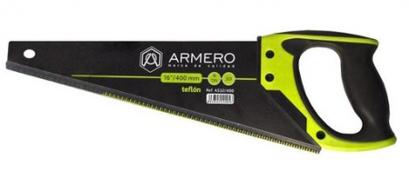 ARMERO Ножовка 400мм Teflon A532/400 9TPI 3D