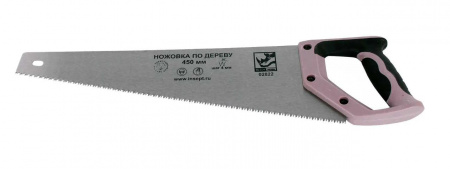 Ножовка по дереву BLACKHORN 450мм (6зубов, 4мм) 02822