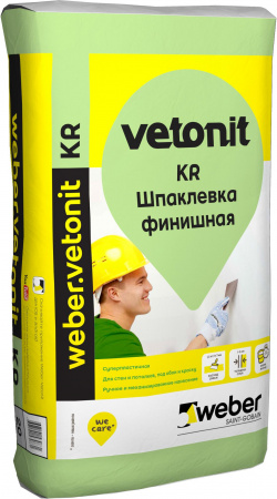 Шпатлевка финишная белая ВЕТОНИТ KR 20кг (56)
