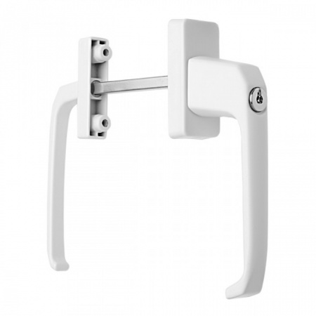 Ручка оконная двустор. с ключём 