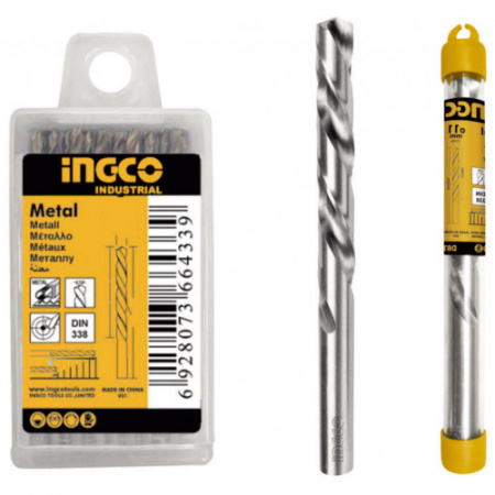 Сверло по металлу М2 HSS 8x117х75мм INGCO INDUSTRIAL