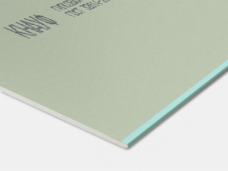 КНАУФ-лист гипсокартон влаг.(ГКЛВ) 9,5х1200х2500мм (68)