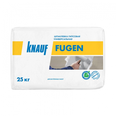 КНАУФ Шпатлевка универсальная гипсовая KNAUF Фюген 25кг (40)